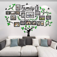 DIY Wall Decor Living Room Family Tree Wall Decor Sticker 3D Picture Frames Collage Wall Decor Living Room Decor