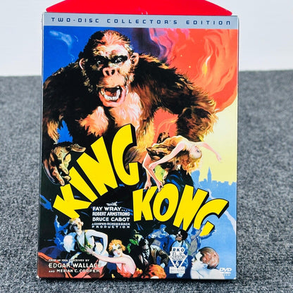 King Kong 1933 DVD Two-Disc Collector's Edition Metal Tin Restored Classic B&W