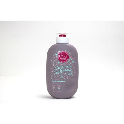 eos Caramel Cashmere 24H Moisture Body Lotion, Cozy Holiday Scent, 16 fl oz by eos