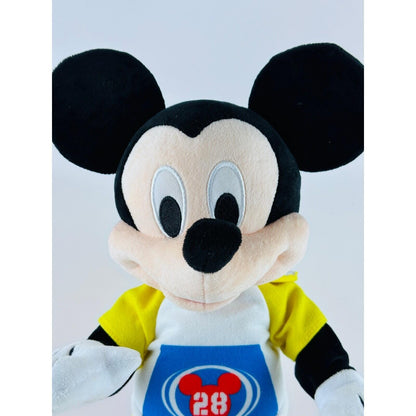 Disney Mickey Mouse Plush Toy Interactive Talking Figure Red Blue Yellow