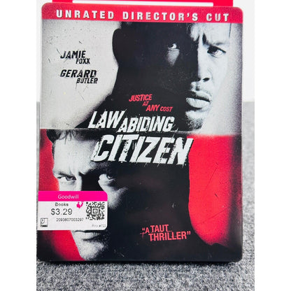 Law Abiding Citizen Blu-ray Steelbook Unrated Directors Cut Jamie Foxx 2010