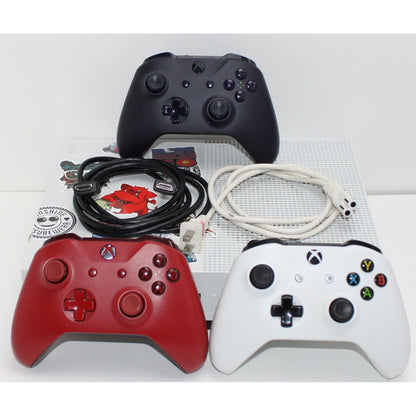 Xbox One S 1TB Console with 3 Wireless Controllers by Microsoft