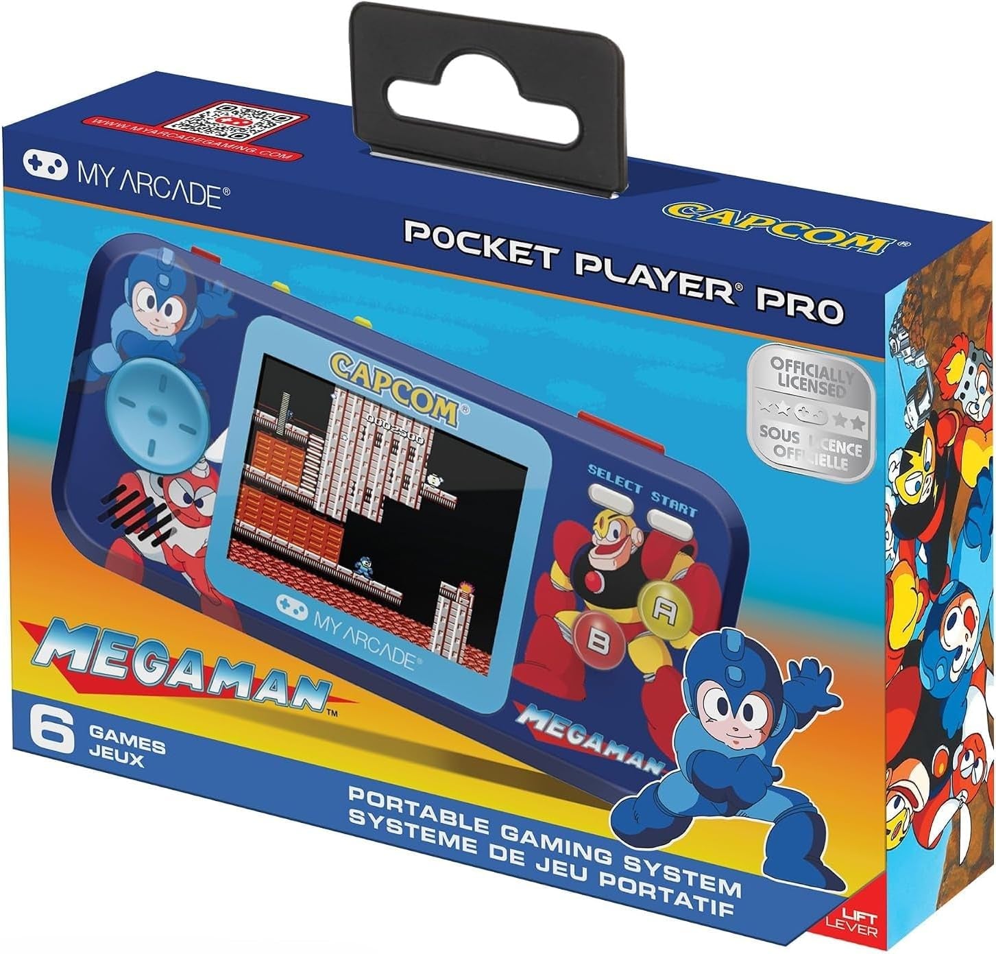 My Arcade Pac-Man Pocket Player Pro: Retro Gaming, Arcades, 2.8" Screen | Birthday Gifts, Portable Gaming, Games for Kids and Adults