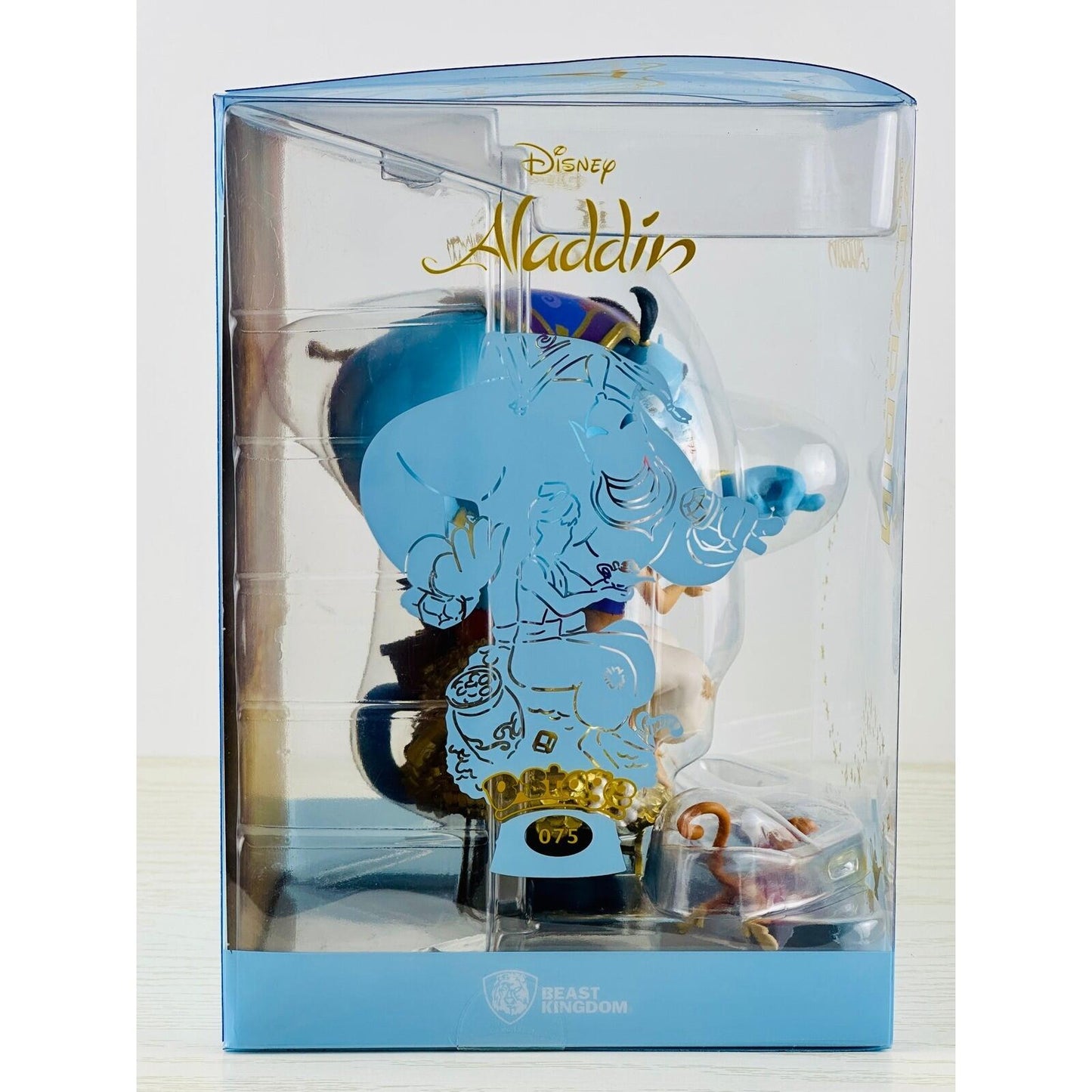 Disney Aladdin Diorama Beast Kingdom Stage 075 Genie &amp; Aladdin Collectible