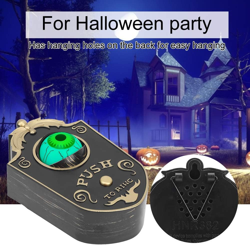 Zerone Oneeyed Eyeball Decoration Open Eye, Halloen with Eyeball Halloen, Eyeball Halloen with Eyeball Scary Sound, Easy Hanging, Eyeball Halloen for Teasing or Frightening Powered (P018 One-Eyed