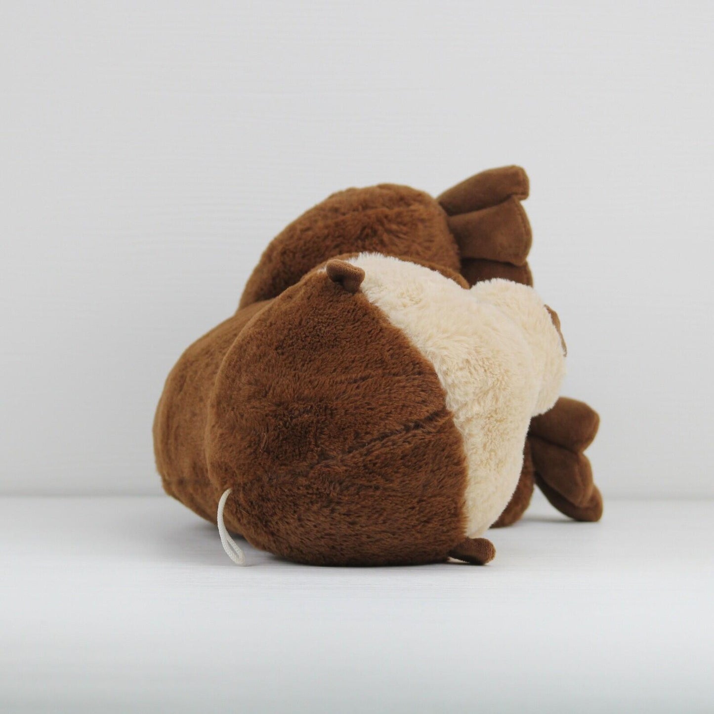 Sea Otter Plush Stuffed Animal Brown Tan Marine Life Floating Pose Toy 15 Inch