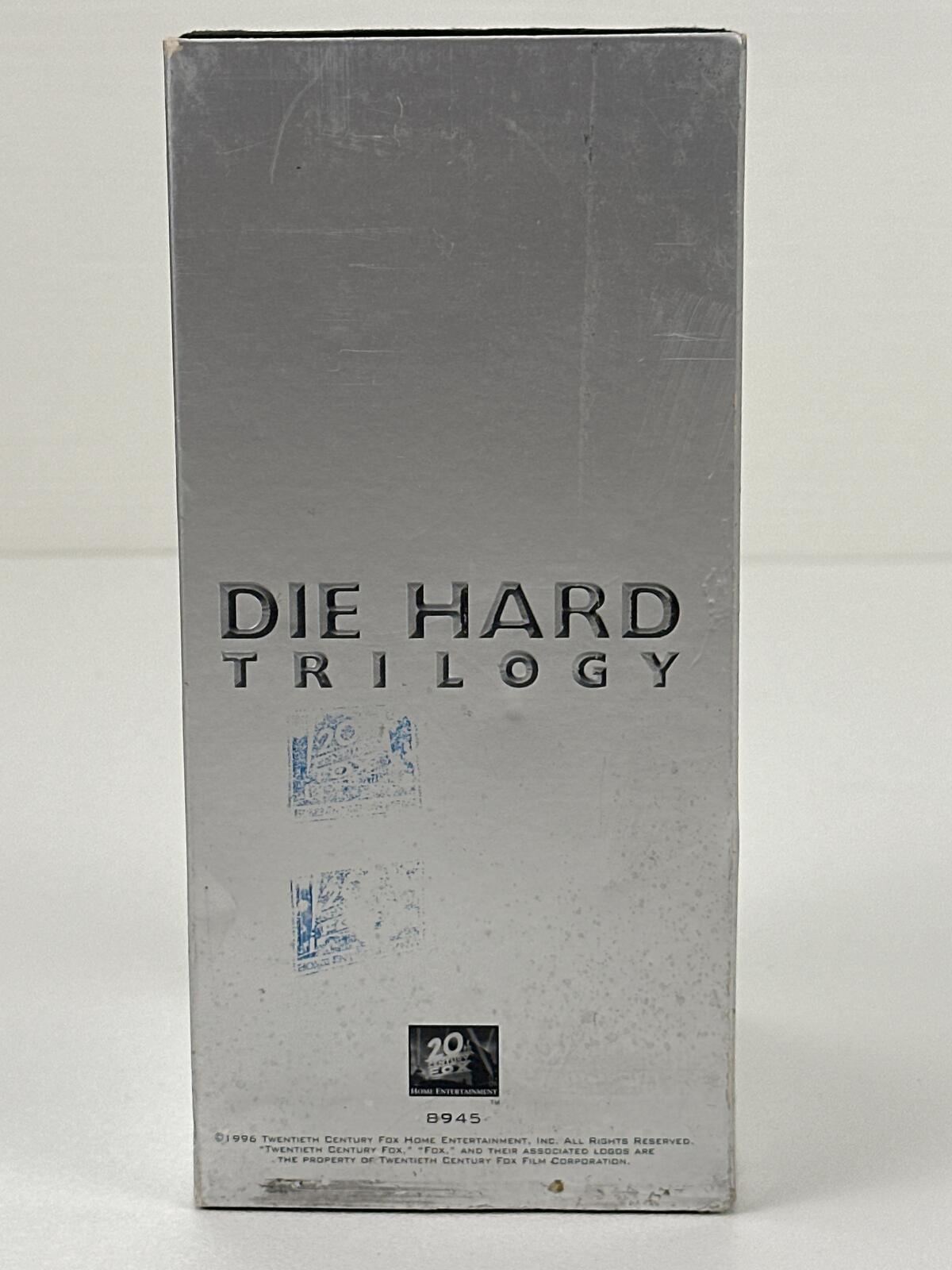 Die Hard Trilogy VHS Box Set - Die Hard, Die Hard 2, Die Hard with a Vengeance