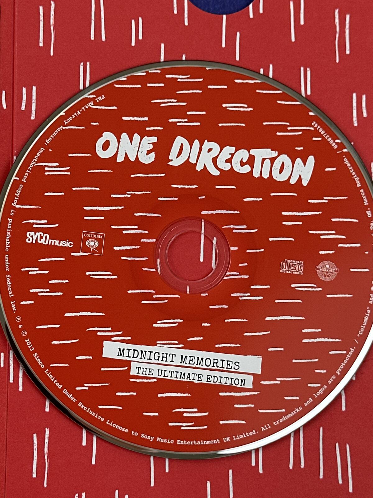 One Direction Midnight Memories The Ultimate Edition CD Album