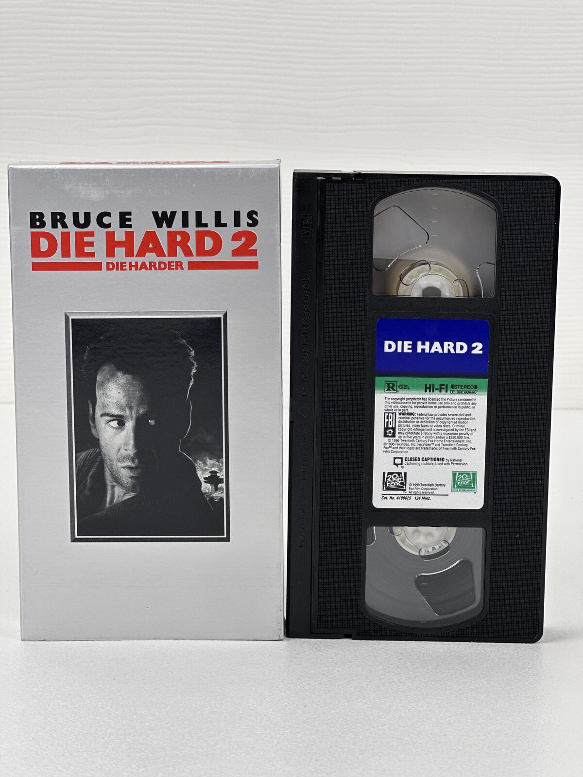 Die Hard Trilogy VHS Box Set - Die Hard, Die Hard 2, Die Hard with a Vengeance