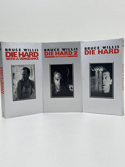 Die Hard Trilogy VHS Box Set - Die Hard, Die Hard 2, Die Hard with a Vengeance