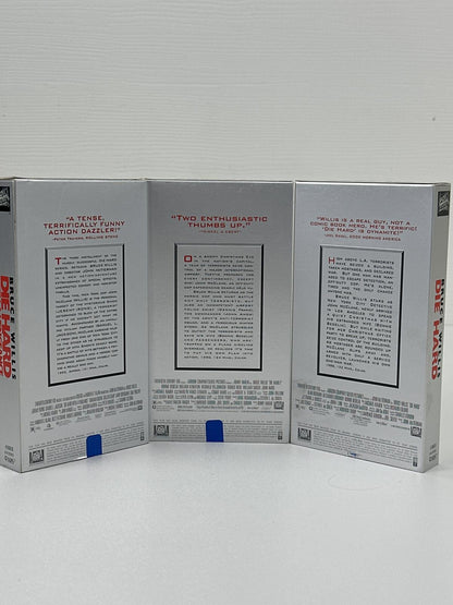 Die Hard Trilogy VHS Box Set - Die Hard, Die Hard 2, Die Hard with a Vengeance