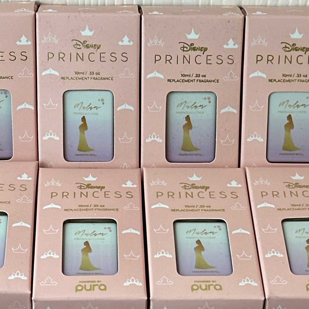 10pk Pura Disney Princess Mulan Magnolia Flower Fragrance Refill 10ml .33oz New — photo 3 of 4