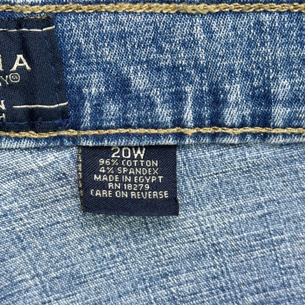 Sonoma Goods for Life Women 20W Medium Wash Stretch Denim Capri Cropped Jeans — photo 4 of 10