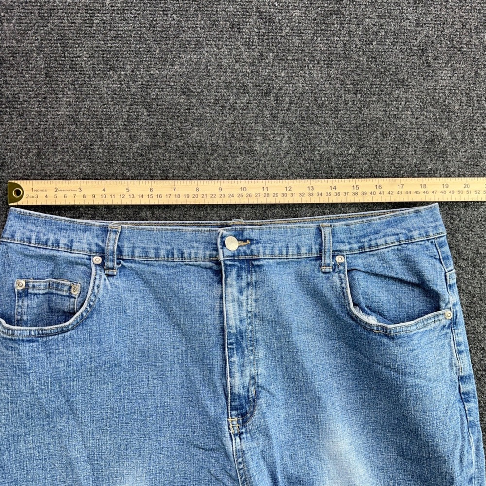 Sonoma Goods for Life Women 20W Medium Wash Stretch Denim Capri Cropped Jeans — photo 8 of 10