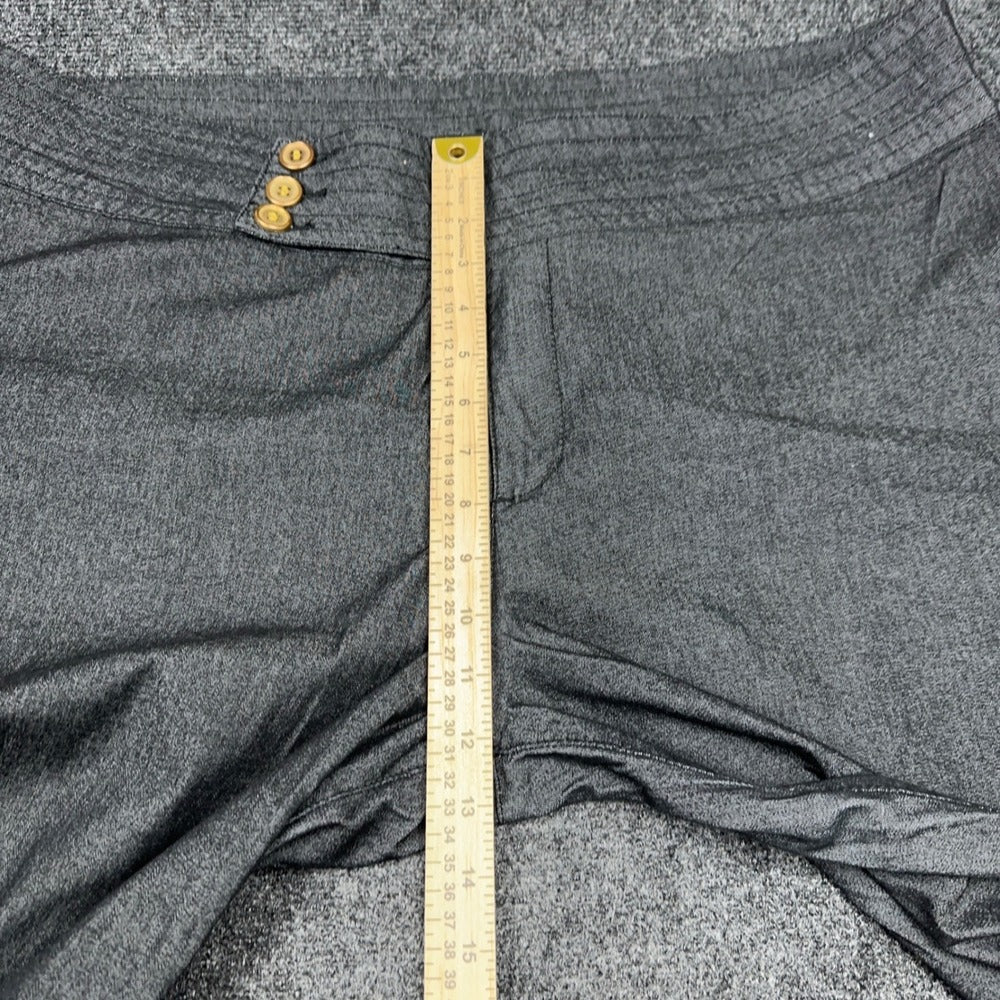 Destiny Gold Womens 20W Grey Wide Leg Dress Pants BL51808X Asymmetrical Waist — photo 8 of 12