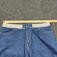 Riders by Lee Womens Blue Denim Comfort Waist Shorts 20W M MSCH63851 Medium Wash — photo 7 of 10