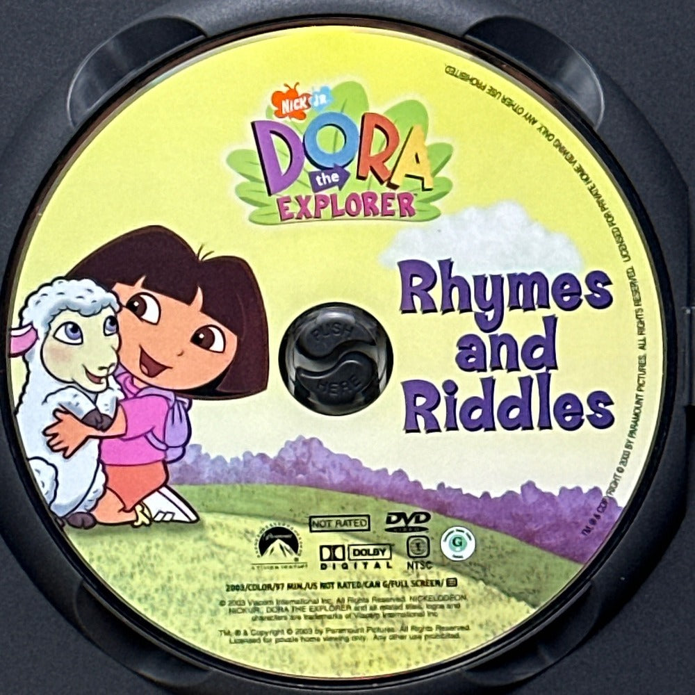 Stuart Little 3 Call of the Wild Dora the Explorer Rhymes and Riddles DVD Lot