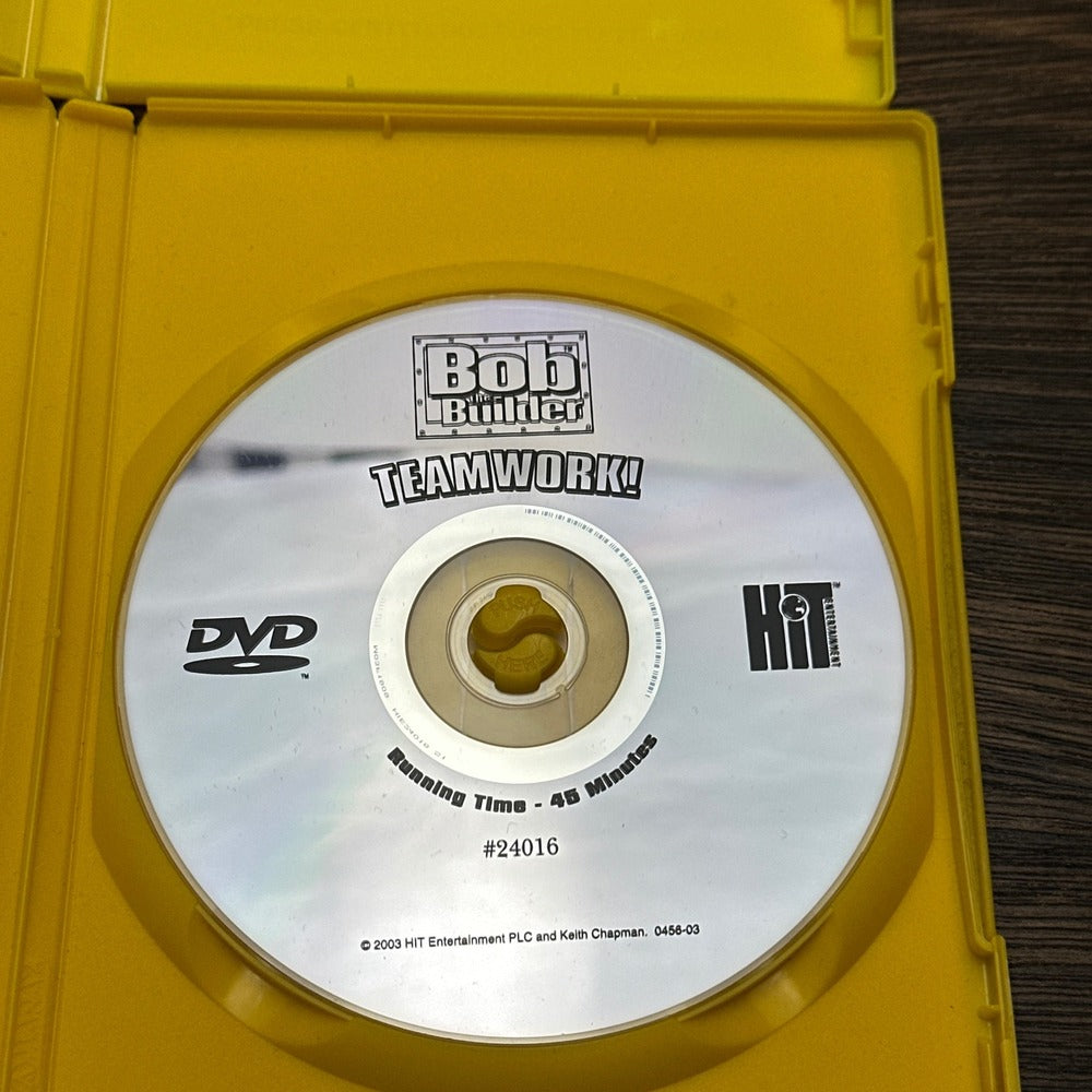 Bob the Builder DVD Set Teamwork Hold onto Your Hard Hats & Can We Fix It