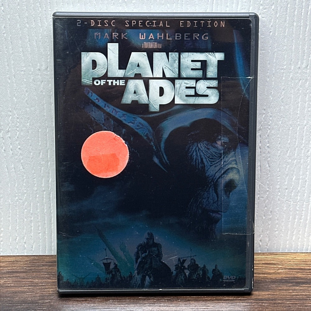 Planet of the Apes DVD 2-Disc Special Edition Mark Wahlberg Tim Burton 2001