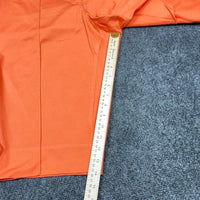 Cato Woman Orange Bermuda Shorts Plus Size 18W Cotton Stretch Gold Button Detail — photo 6 of 13