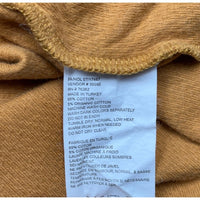 Timberland Mens XXL Relaxed Fit Long Sleeve All Over Logo T-Shirt Wheat Tan — photo 8 of 8