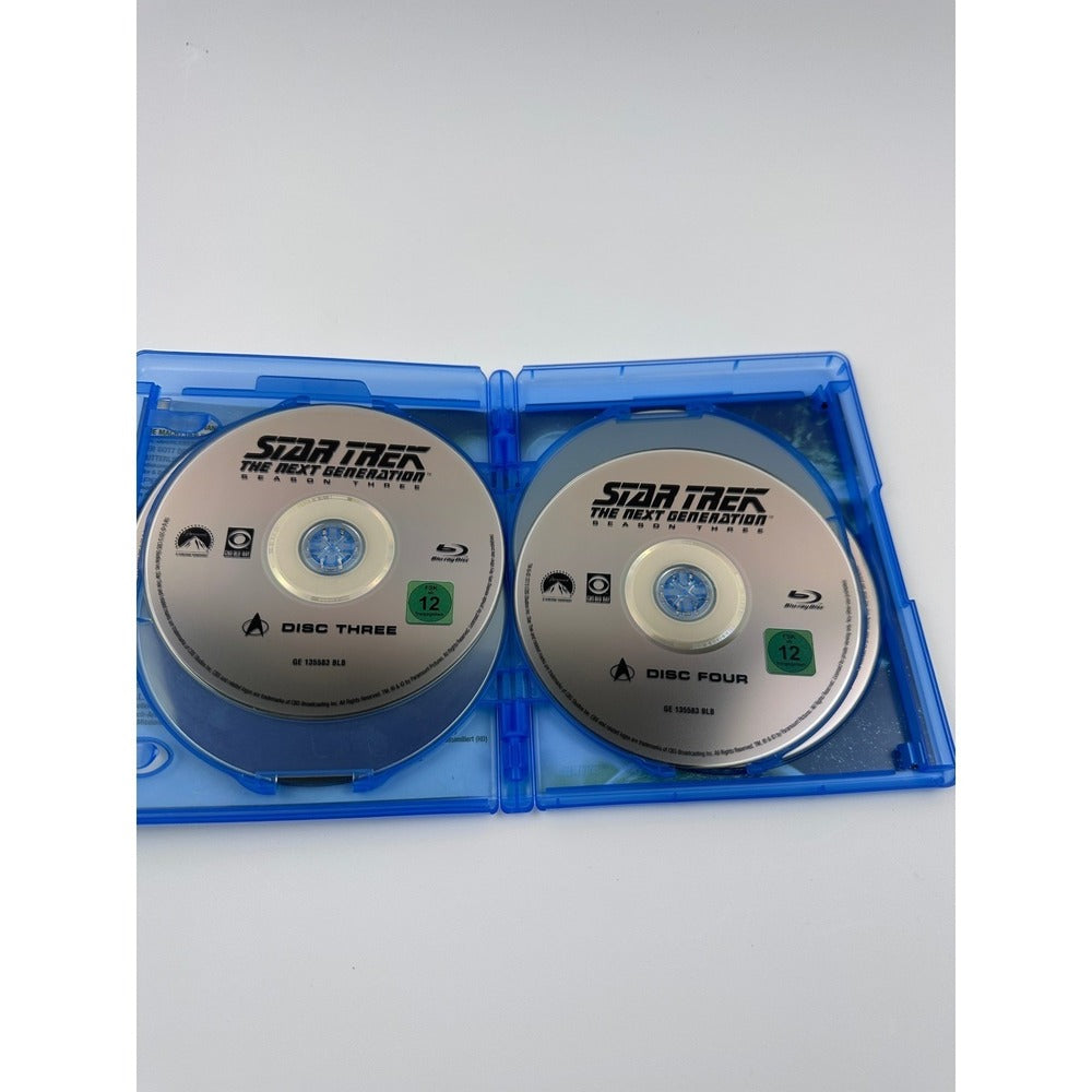 Star Trek The Next Generation Season 3 Blu-ray 6-Disc Set German Import TNG — photo 8 of 10