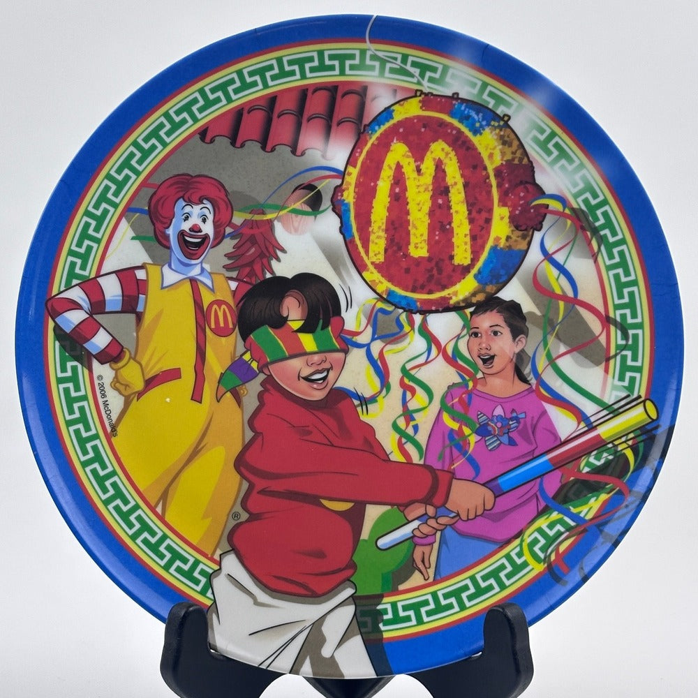 Vintage 2005‎ 2006 McDonald's Melamine Plates Ronald McDonald Grimace Birdie Set — photo 3 of 6