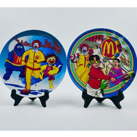Vintage 2005‎ 2006 McDonald's Melamine Plates Ronald McDonald Grimace Birdie Set — photo 4 of 6