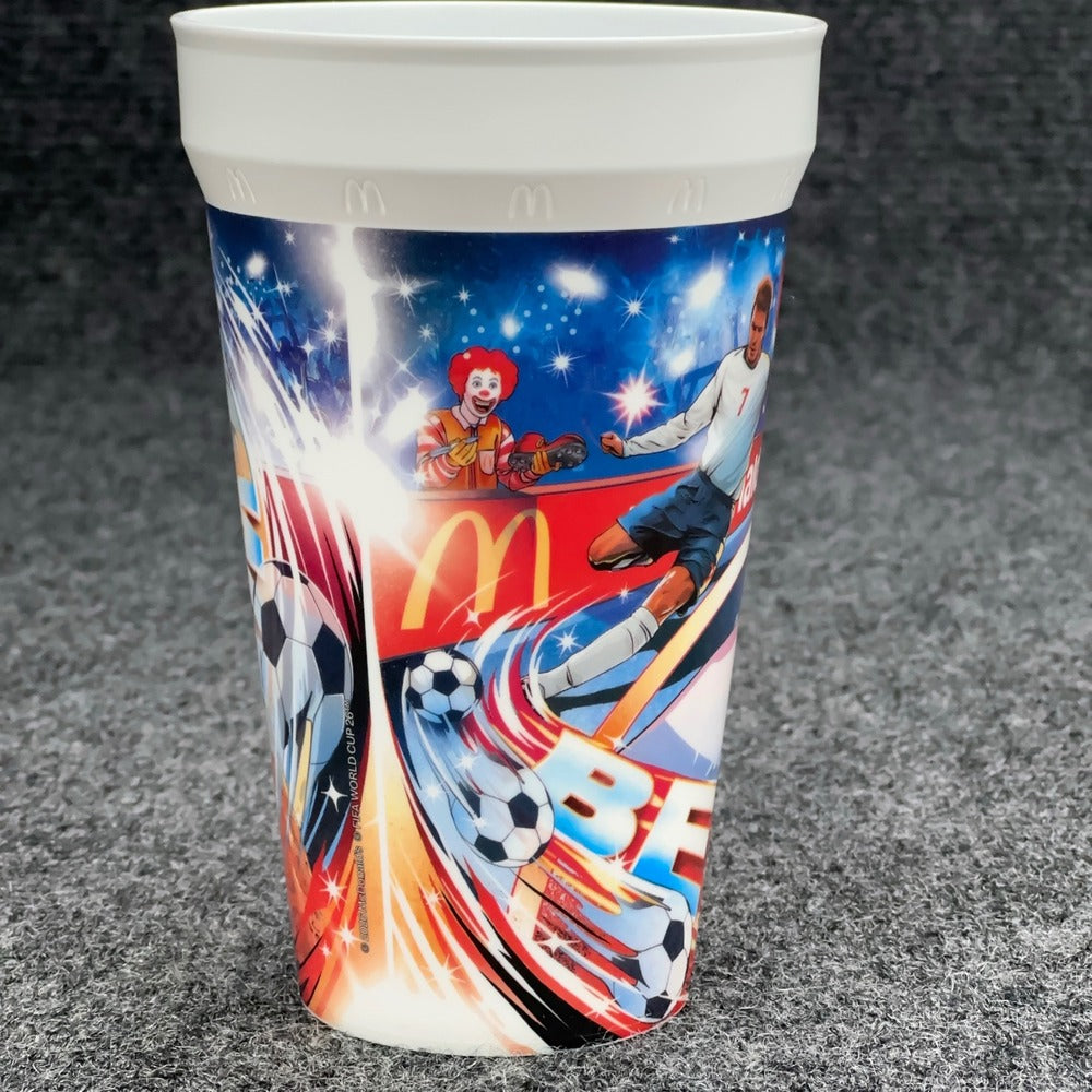 McDonalds 2006 FIFA World‎ Cup David Beckham Plastic Souvenir Cup Collectible — photo 4 of 7