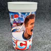McDonalds 2006 FIFA World‎ Cup David Beckham Plastic Souvenir Cup Collectible — photo 6 of 7