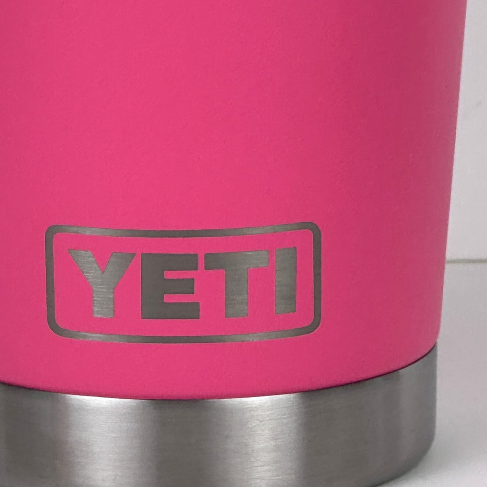 YETI Rambler 30 oz Travel Mug Tropical Pink Stronghold‎ Lid Handle GS9501-1