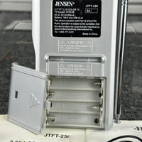 Jensen JTFT-250‎ 2.5 Inch TFT LCD Color TV Silver Portable Handheld Television