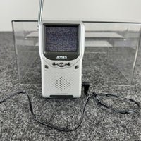 Jensen JTFT-250‎ 2.5 Inch TFT LCD Color TV Silver Portable Handheld Television