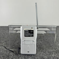 Jensen JTFT-250‎ 2.5 Inch TFT LCD Color TV Silver Portable Handheld Television