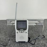 Jensen JTFT-250‎ 2.5 Inch TFT LCD Color TV Silver Portable Handheld Television