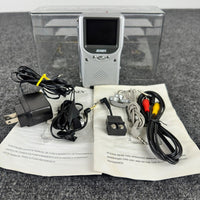 Jensen JTFT-250‎ 2.5 Inch TFT LCD Color TV Silver Portable Handheld Television