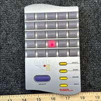 Vintage 1995 Tiger Electronics Lights Out Handheld Electronic Puzzle Game Silver