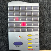 Vintage 1995 Tiger Electronics Lights Out Handheld Electronic Puzzle Game Silver