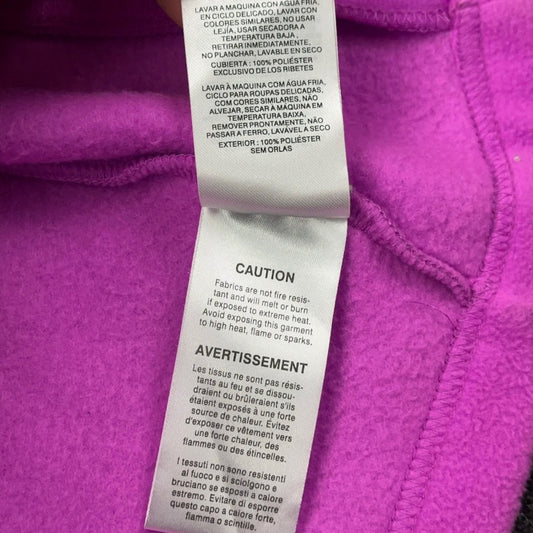 Columbia Girls Benton Springs Full Zip Fleece Jacket Pink Magenta Large L — photo 12 of 13