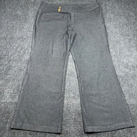 Destiny Gold Womens 20W Grey Wide Leg Dress Pants BL51808X Asymmetrical Waist — photo 1 of 12