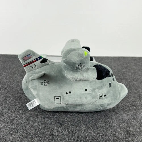 Herkops C-130 Hercules Military Transport Plane Plush Gray Aircraft USAF RS YJ