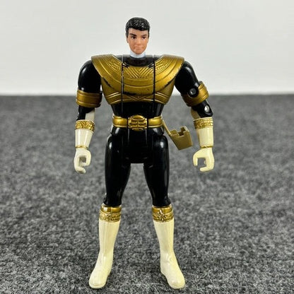 Vintage 1996 Bandai Power Rangers Zeo Gold Ranger Flip Head Action Figure 5 inch