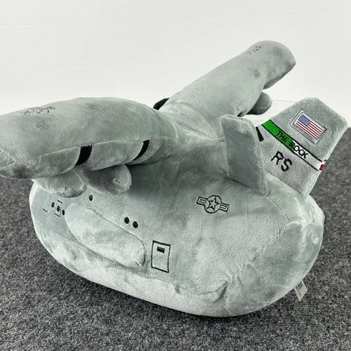 Herkops C-130 Hercules Military Transport Plane Plush Gray Aircraft USAF RS YJ