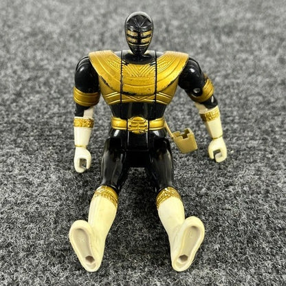 Vintage 1996 Bandai Power Rangers Zeo Gold Ranger Flip Head Action Figure 5 inch