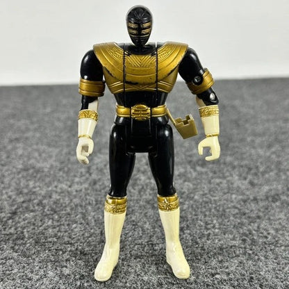 Vintage 1996 Bandai Power Rangers Zeo Gold Ranger Flip Head Action Figure 5 inch